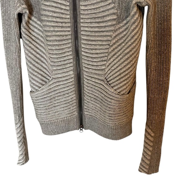 Lululemon Embrace Hoodie- Knit Hooded Zip Up Sweater- Size Medium - Picture 11 of 15